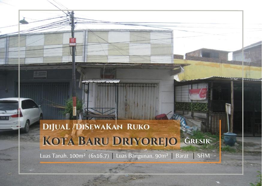 Ruko 1 Lantai SHM di Kota Baru Driyorejo, Granit Nila, Gresik